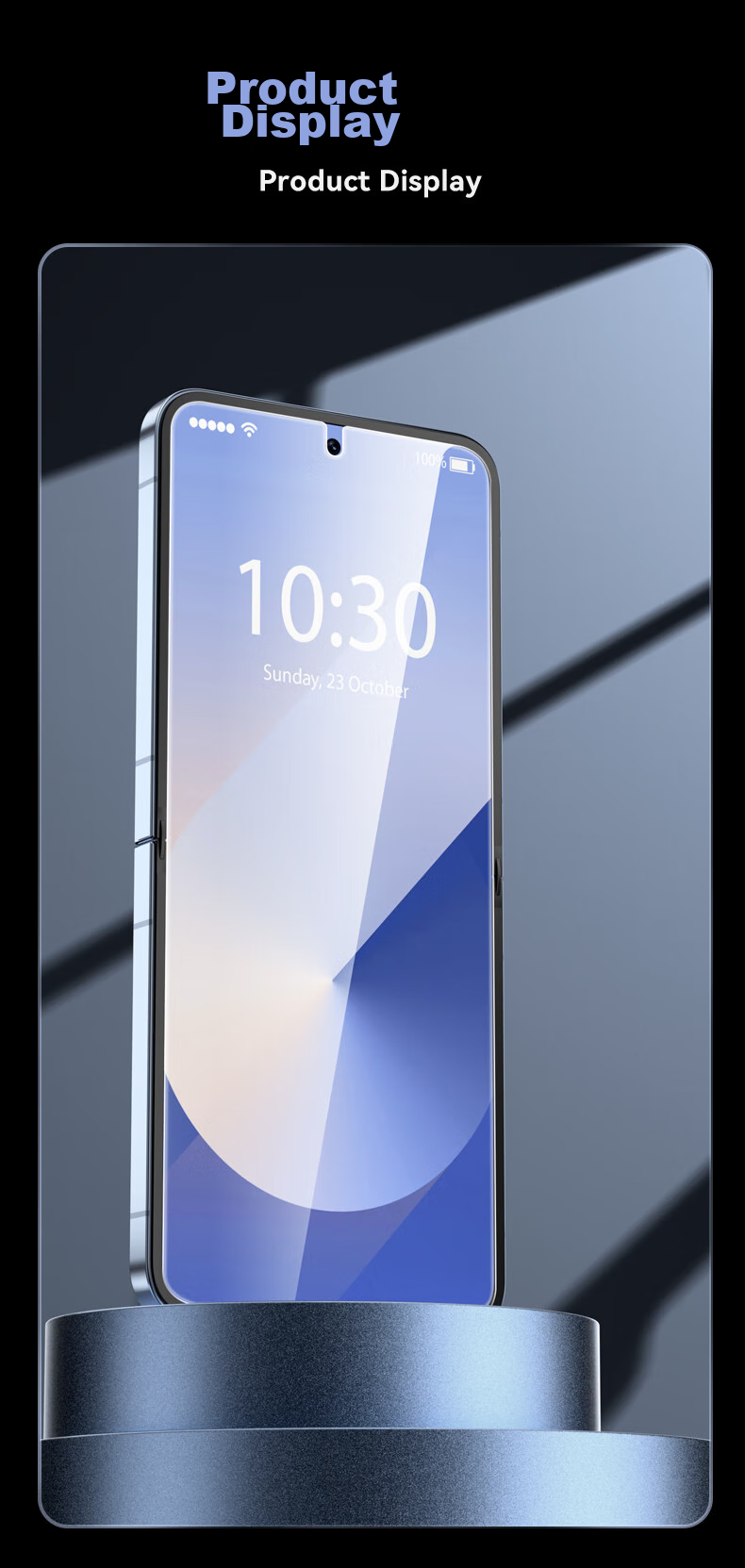 BIAZE [Nano Full Screen] Hydrogel Film for Samsung Z Flip7FE, Soft Screen Protector for Zflip6 [Inner And Outer Screen Three-Piece Set], HD Non-Tempered Full Adhesive Protection JM246 10