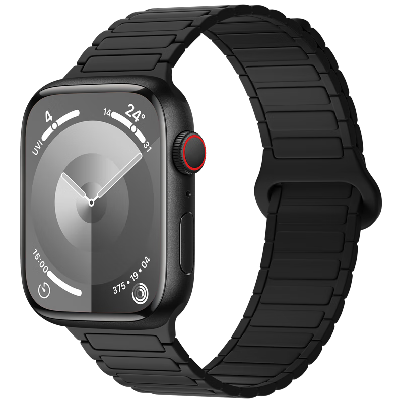 BHO [Over 1 Million Sold] Apple Watch S12 Band, Magnetic Silicone Strap for Apple Watch S12, Compatible with IWatch S11/10/9/ultra4/se3, Women's Watch Band
