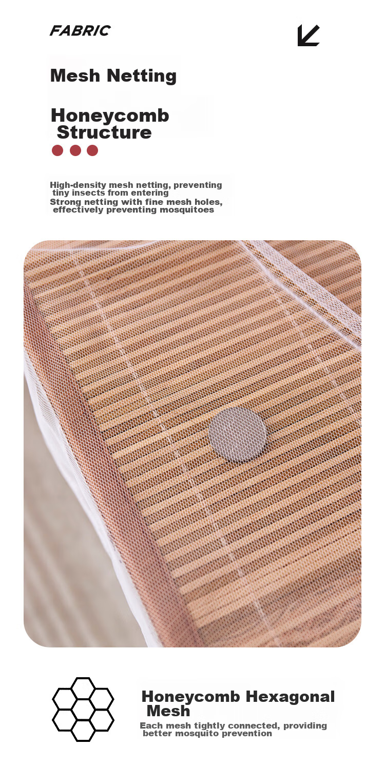 Wuyinliangpin Mosquito Net for Mothers, Babies, Children And Students, Bunk Bed Dormitory Single Double Door Mosquito Net with Dense Mesh, for 1.2-Meter Bed 5