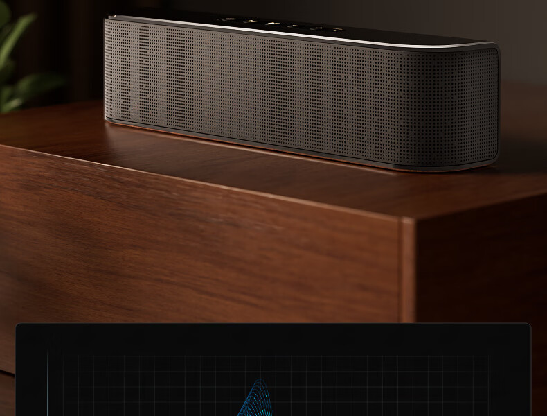 WANYINBA Meta II Bluetooth Speaker, High-End HiFi-Grade Five-Unit Home Desktop Computer 3D Surround Portable Subwoofer Wireless Speaker, Silver 19