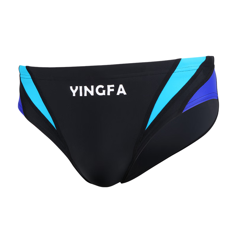 YINGFA Triangular Swim Trunks for Men, Adults And Children, Competition Swimming Shorts, Spliced Quick-Dry with Drainage Line Swimming Gear