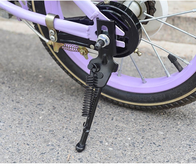 自行车骑行装备折叠车单车实心钢材加粗弹簧高硬度抗氧化车梯子支撑