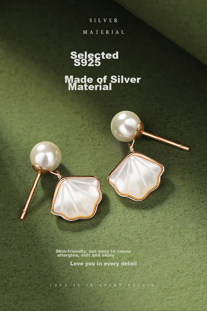 MANHE S925 Silver Stud Earrings for Women, Princess Earrings, New 2026 Style Birthday Gift for Girlfriend 15