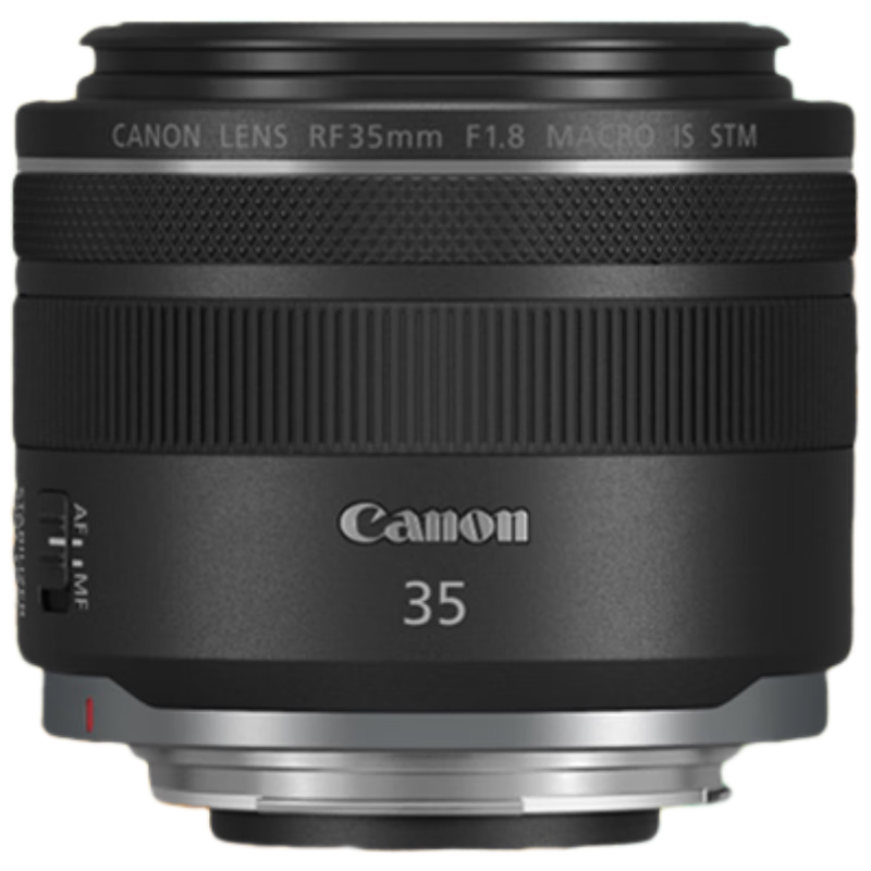 Canon RF35mm F1.8 MACRO IS STM Large Aperture Wide-Angle Prime Lens for Macro Photography, EOS R Series RF-Mount Mirrorless Camera Lens
