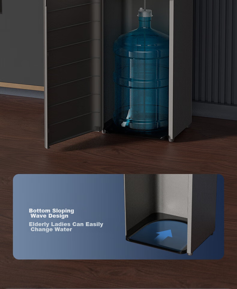 PHILIPS Tea Bar Machine, Home Standing Water Dispenser, Instant Hot Water Dispenser, Heated And Temperature-Controlled Bottom-Loading Water Tank, Living Room And Office Direct Drinking Water Machine ADD8148 24