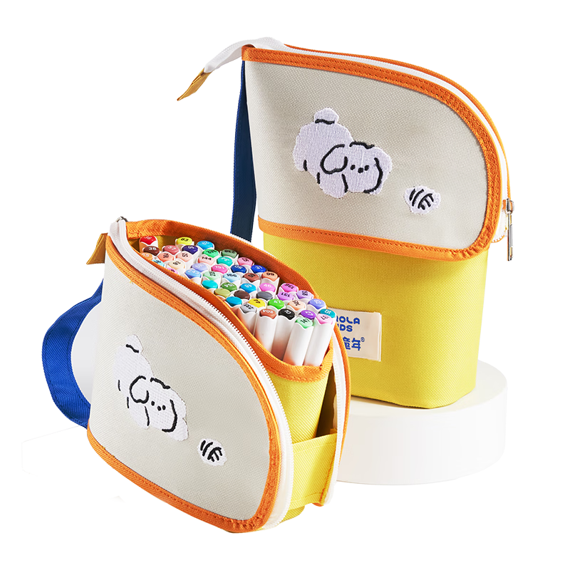 Meiletongnian Children's Direct Liquid Acrylic Markers, 80 Colors, Watercolor Pens, Non-Transparent, Stackable, Soft Tip, Drawing Pens for Primary School Students And Kindergarten, Birthday And New Year Gift Box Set