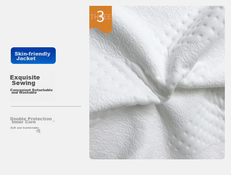 Jinxiangshu Natural Latex Mattress, Imported from Thailand, Home Use, Spine-Friendly, Double Size 1.8*2 Meters, Medium Firm 10