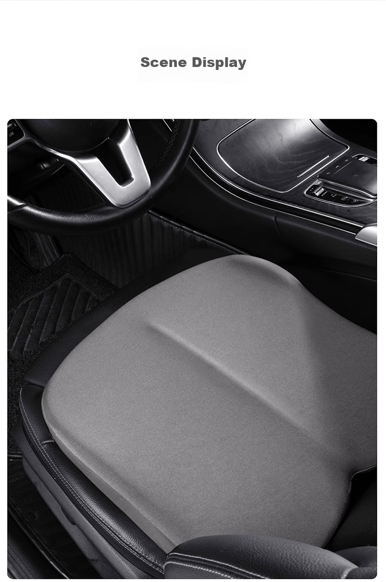 Huashi Car Seat Cushion Height Increase Pad for Driving Lessons, Driver's License, Universal for Women And Men, Thickened And Heightened Seat Cushion for Short People, Main Driver's Seat 12