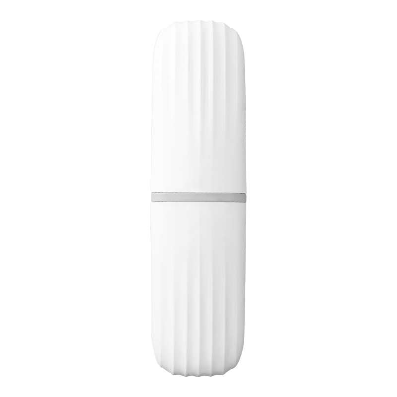 BANANA TRIP Travel Toothbrush Case, Portable Storage Toothbrush Holder, Pure White Toothbrush Storage And Protection Case, Pearl White