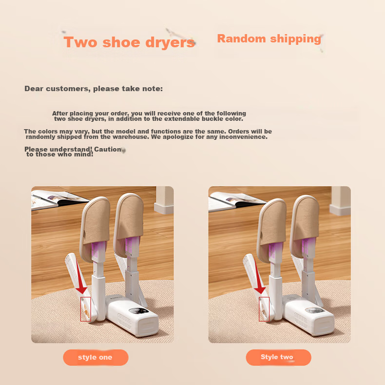 CHIGO Shoe Dryer, Deodorizer And Sterilizer, Multi-Functional Home Shoe Heater, UV Light Universal Shoe Warmer 3