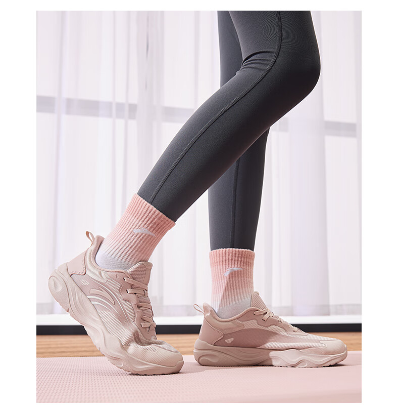 ANTA Milk Candy Jump Rope Shoes | Zhang Yufei's Training Shoes for Women, Soft Sole, Breathable, Lightweight, Shock-Absorbing, Training Shoes, Sneakers 21