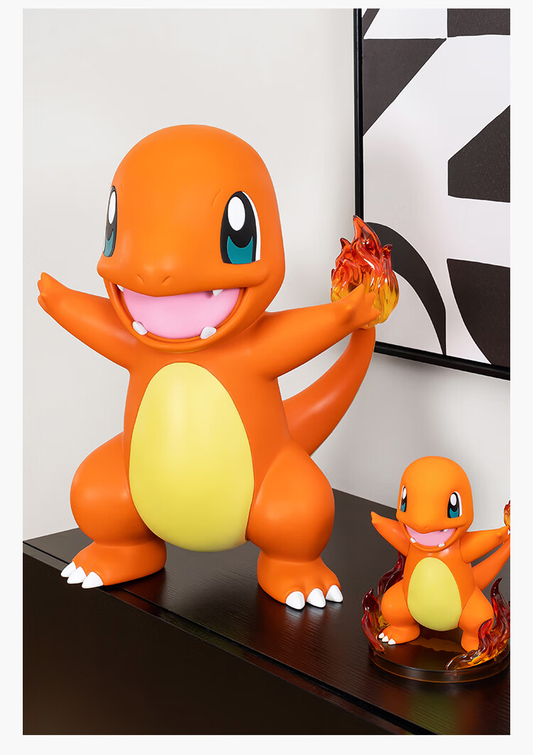 Funism Pokemon Charizard Figurine Toy, Living Room TV Cabinet Decoration, Birthday Gift, Large Size 7