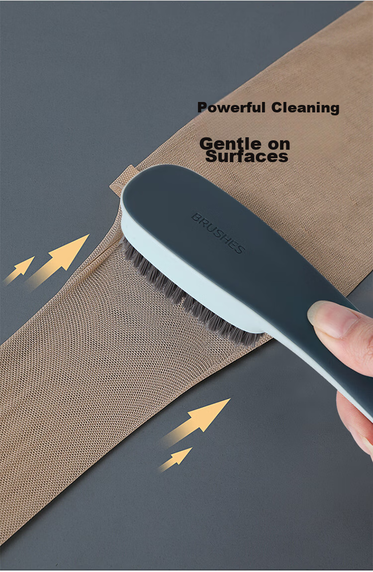 EAST Cloud-Shaped Soft Bristle Cleaning Brush, Long Handle Brush for Bathtub And Toilet, Gentle on Enamel Surface, Soft Bristle Brush Tool 7