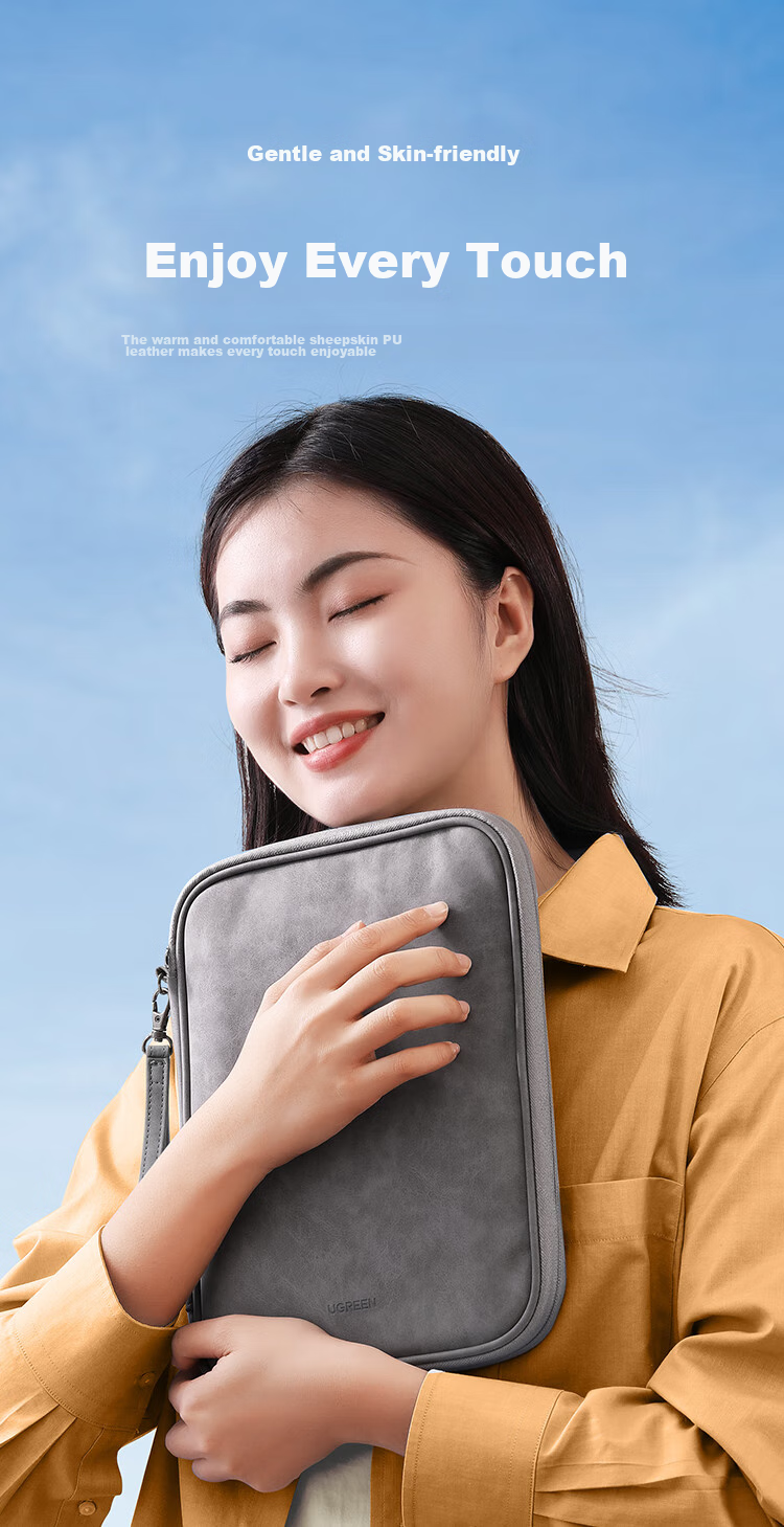 UGREEN IPad Pro Tablet Storage Case, 11-Inch Inner Sleeve, Protective Cover, Computer Accessory, Keyboard Portable Storage Bag, Suitable for Apple/Lenovo/Xiaomi/Huawei Tablets 9