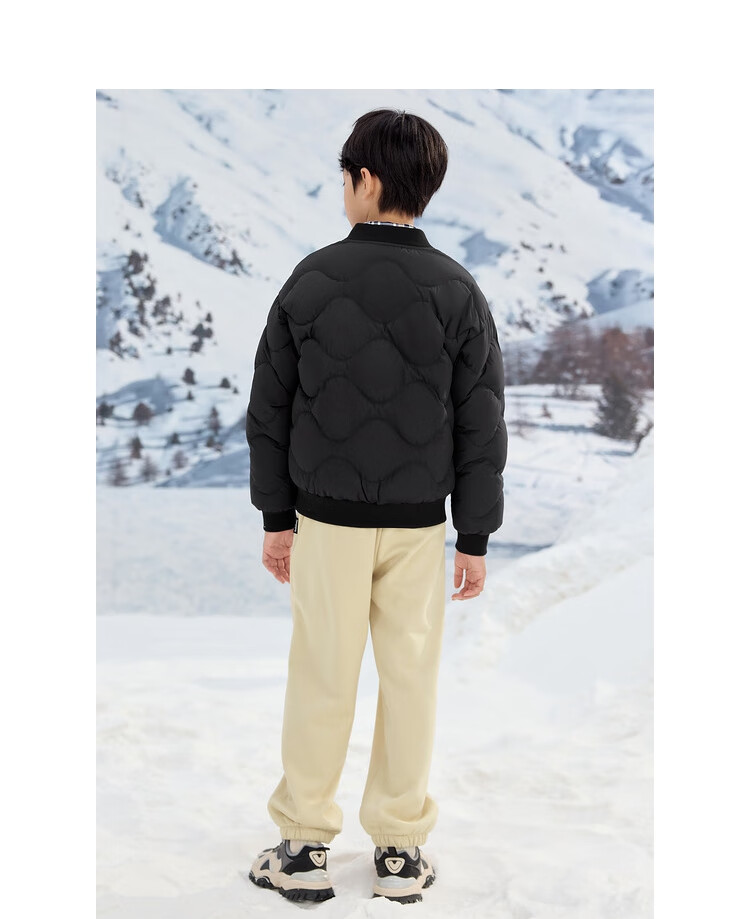 BALABALA Children's down Jacket, Boys And Girls Winter Coat, Short Style for Kids And Teens, 24107214 8