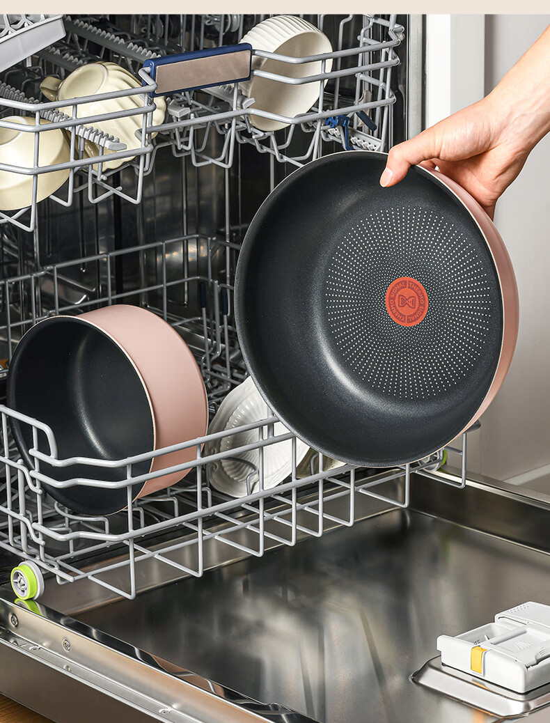 Tefal Cookware Set with Detachable Handles, Non-Stick Pan with Titanium Coating, Versatile Skillet Suitable for Dishwasher 12