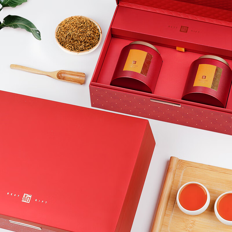 唐朴红茶金骏眉特级金奖武夷山250g新茶叶礼盒和颜悦色年货高端送礼品