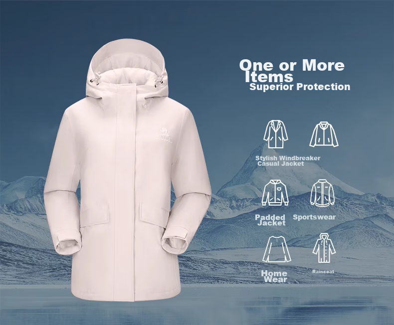 CAMEL Padded Windbreaker Jacket for Men And Women, Hard Shell Coat, Windproof And Waterproof, Tibet Cotton Padded Outerwear, Mountaineering Clothing A14CF04678 11