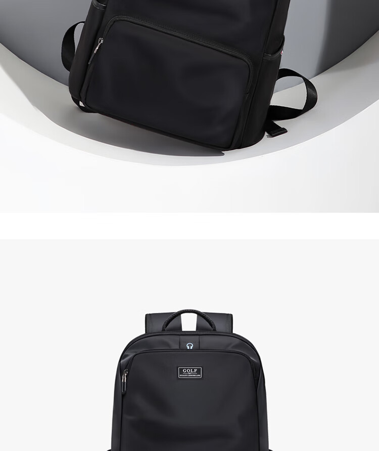 GOLF Backpack for Men, Casual 14-Inch Laptop Backpack, Water-Resistant Commuter Travel Backpack for Students And Outings 26