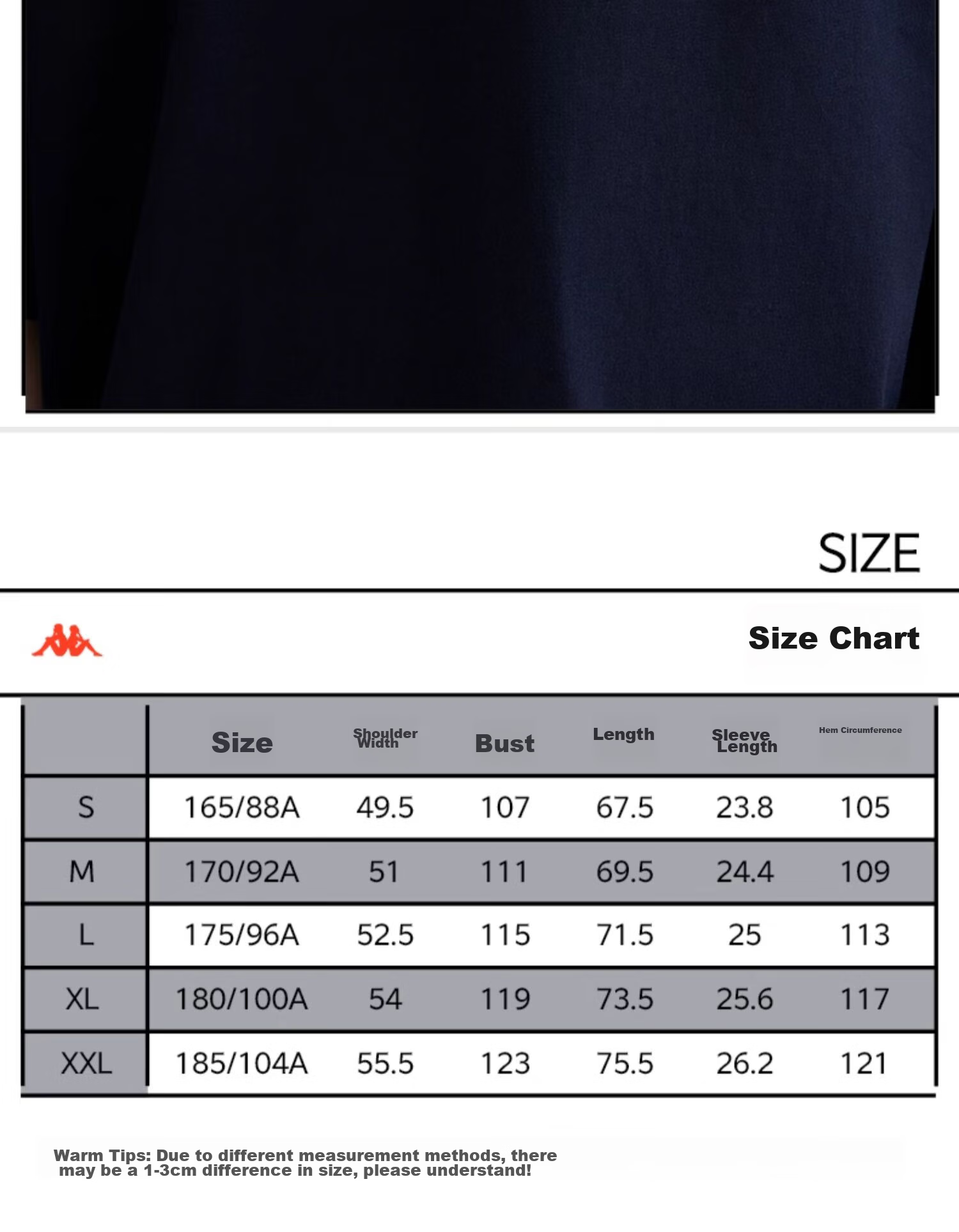 Kappa Men's Back-To Sports Short-Sleeve T-Shirt, Pure Cotton, 2026 New Summer Style, Couples' Tee, Men's Half-Sleeve K0EX2TD01D 18