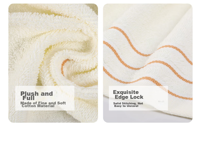 Grace Antibacterial Towel And Bath Towel Gift Set, Three-Piece Set, Pure Cotton Thickened Adult Sports Gift for Annual Meetings 12