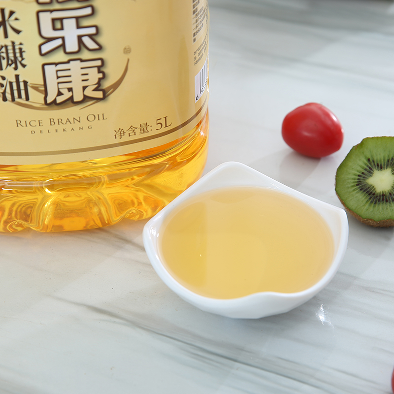 得乐康 美厨王稻米油5L 食用油家用米糠油