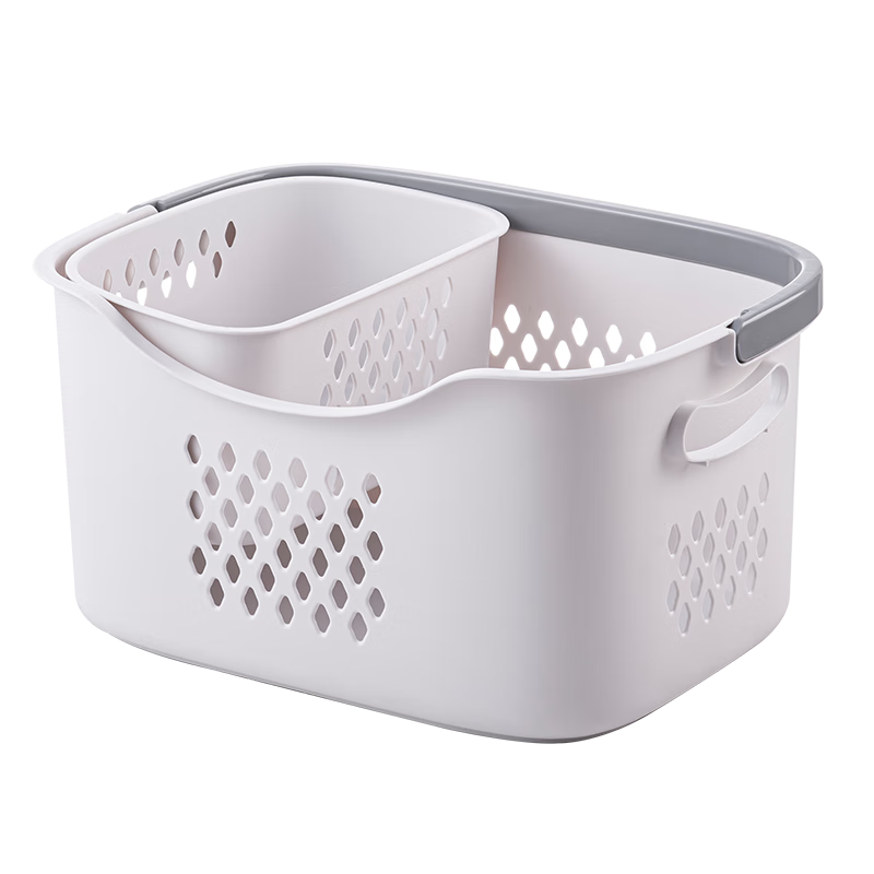 JEKO&JEKO Laundry Hamper, Large Capacity Dirty Clothes Basket, Laundry Storage Bin, Medium-Sized 2-Piece Set
