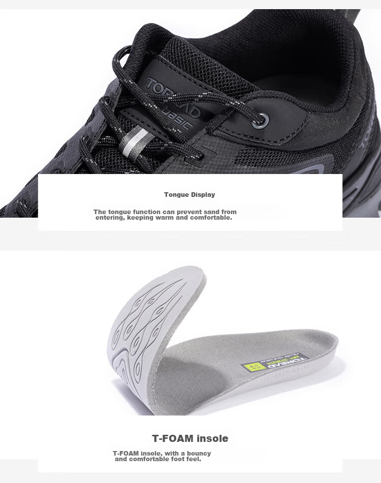 TOREAD Hiking Shoes, Spring And Summer Couple Breathable Casual Sneakers, Outdoor Non-Slip Wear-Resistant Mountaineering Shoes, TFAACN82732 17