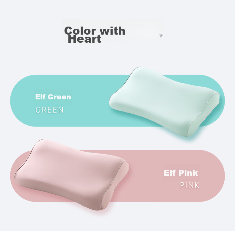 P.Health Children's Pillow for Ages 6-12, Memory Foam Neck Support Pillow, All-Season Use, Suitable for Elementary School Students And Teenagers, Growth Pillow Gift Box Set 19