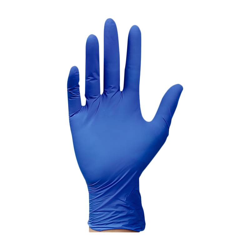 AMMEX Disposable Durable Nitrile Gloves (Dark Blue) Powder-Free Medium 100pcs/Box APFNCHD44100 1 Box