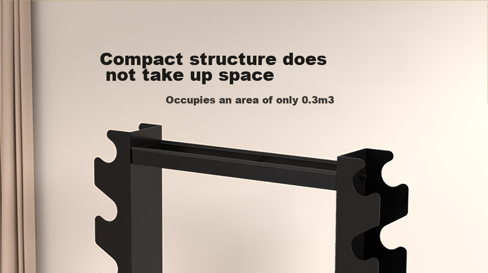 PROIRON Puli'ai Dumbbell Rack for Home Gym, Steel Four-Tier Multifunctional Storage Rack for Men And Women's Dumbbells 6
