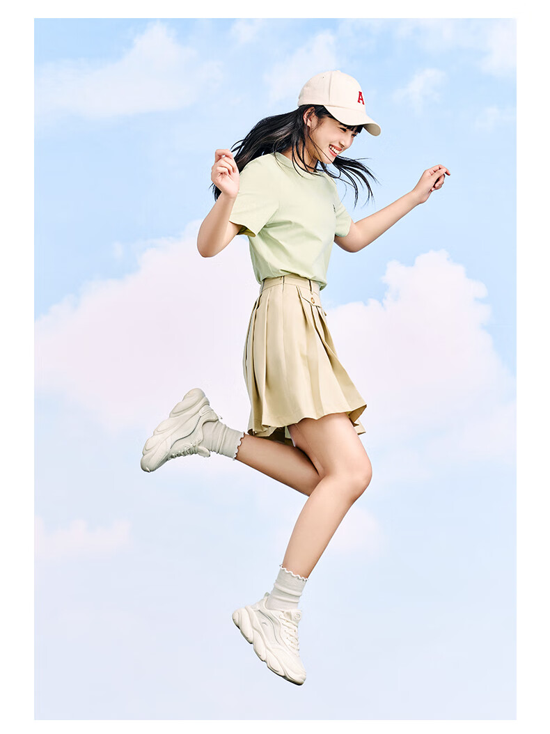ANTA Miaomiao Shoes | Guan Xiaotong's Style Dad Shoes, Women's Shoes for Autumn, Breathable Mesh Upper, Thick-Soled Height-Increasing Casual Sneakers 7