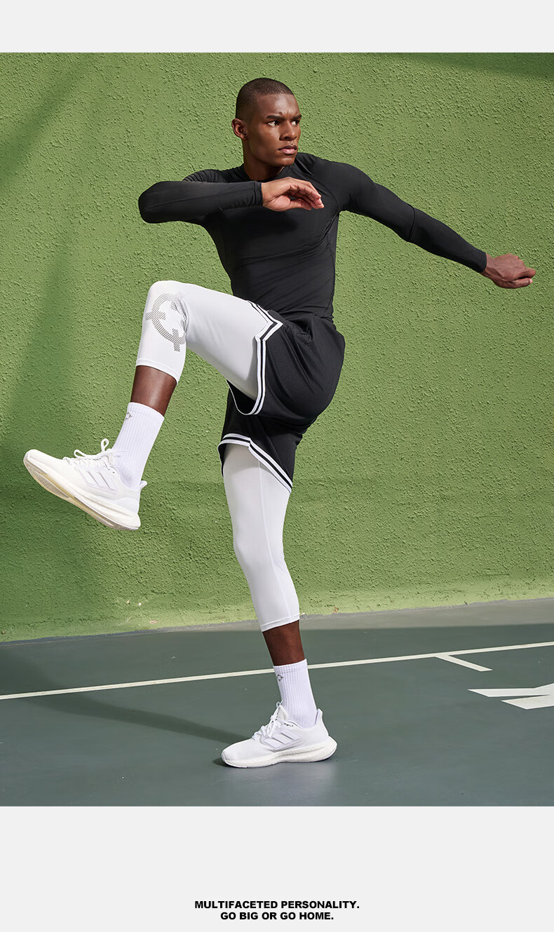 RIGORER Basketball Compression Shorts, Fitness Leggings for Men, Tight-Fitting Base Layer Pants, Training Running Gym Sports Long Pants for Me 14