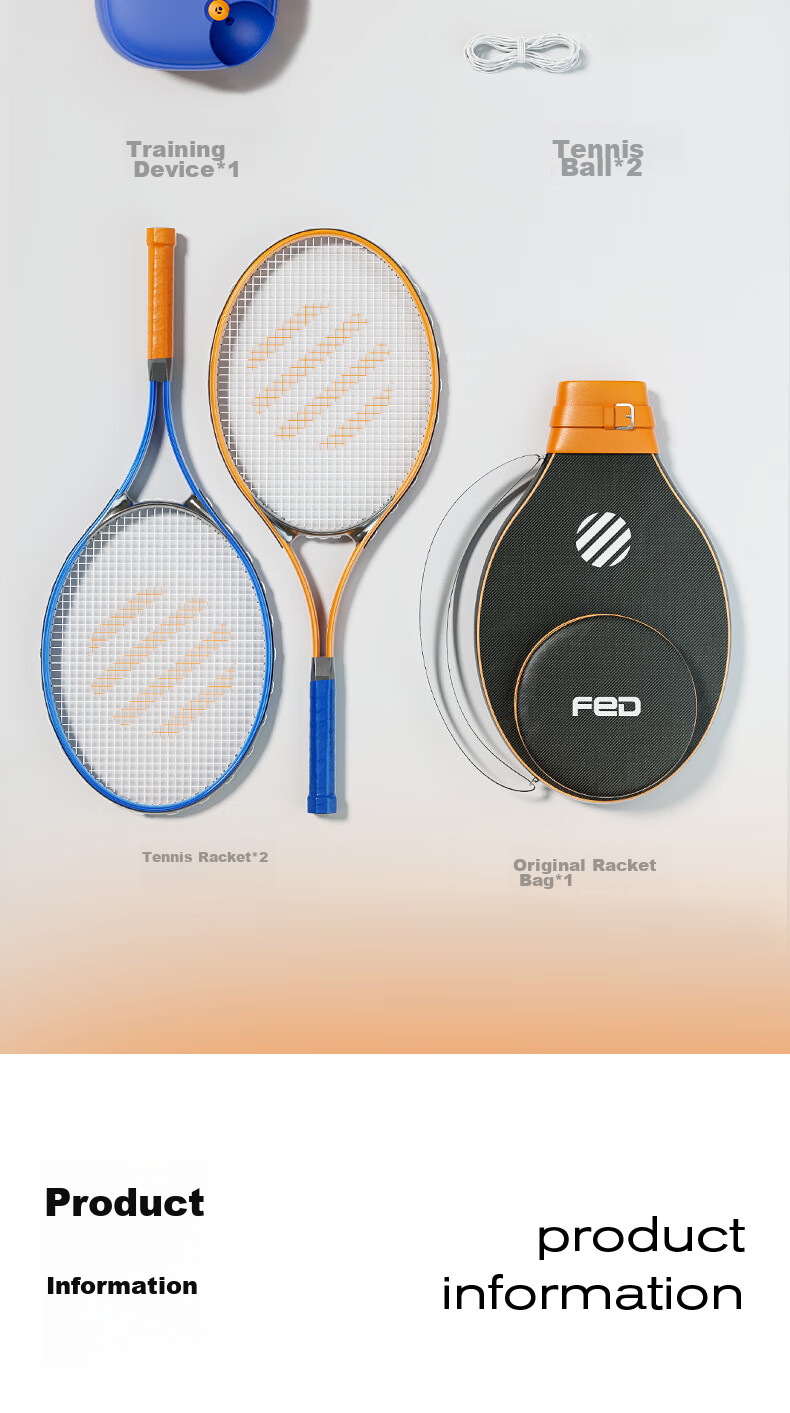 FEIERDUN Tennis Racket Base, Tennis Training Device, Stringing Rebound Ball Universal Base, Thickened And Reinforced 13