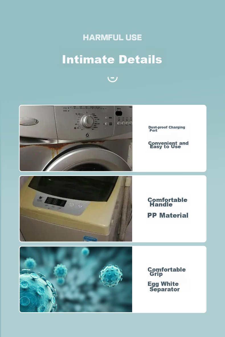 Shuangwei Washing Machine Cover, Pulsator Washing Machine Cover Cloth, Washing Machine Dustproof Waterproof Sun Protection Cover Dustproof Sleeve, Suitable for 7-10 Kg Universal Size, Striped Deer XBTWL21 4