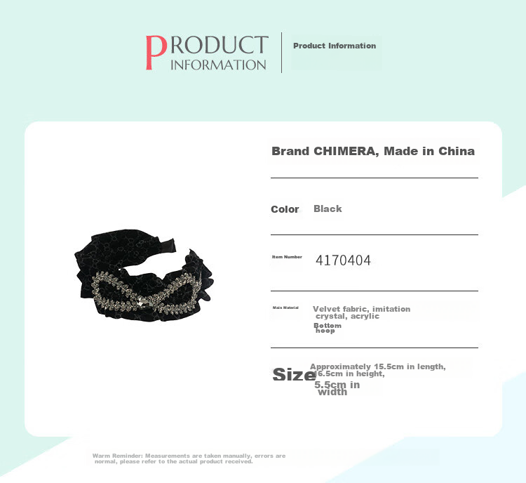 CHIMERA French Light Luxury Bow Headband, Wide Edge High Crown Hair Band, Hair Accessory, Women's Birthday Gift 2