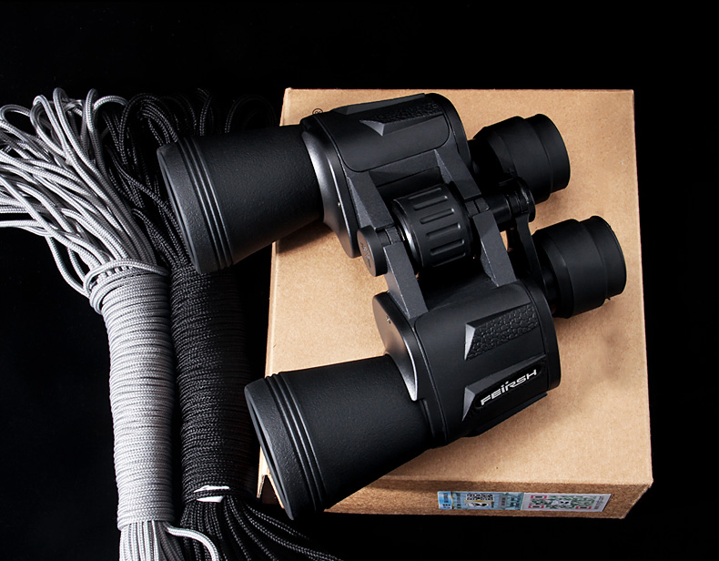 FEIRSH 10X50 Binoculars, High Magnification, High Definition, Low Light Night Vision, Bird Watching, Military Telescope, Concert Viewing Glasses T33 19