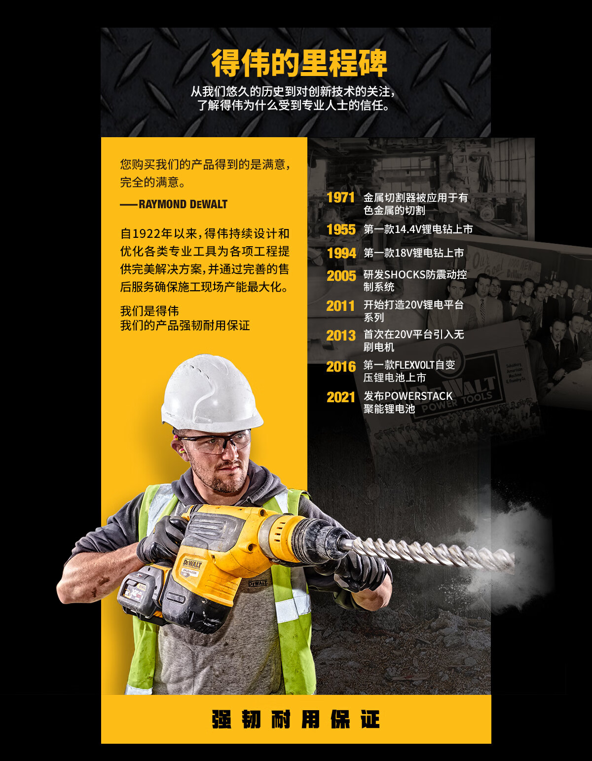 DEWALT 20V Lithium-Ion Brushless 16mm Ultra-Compact Rotary Hammer Kit, DCH172N-A9 8