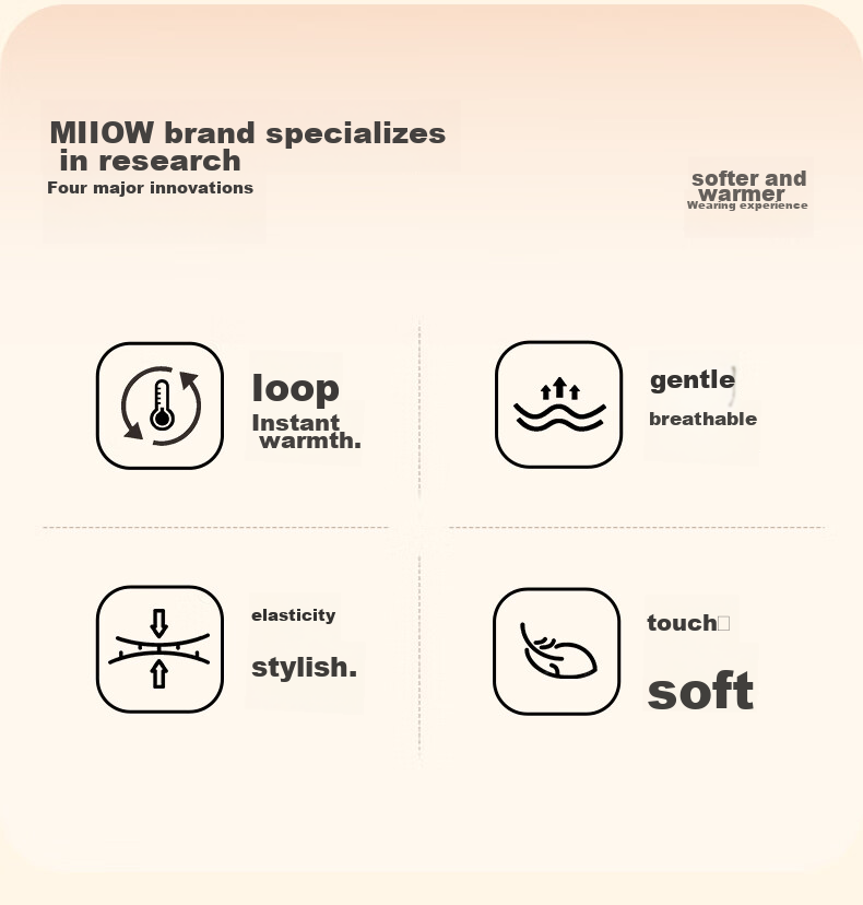 MiiOW [Down And Silk 7A Antibacterial] Men's Thermal Underwear, Warm Long Johns, Autumn And Winter Cold-Proof Inner Wear, 2026 New Style 4