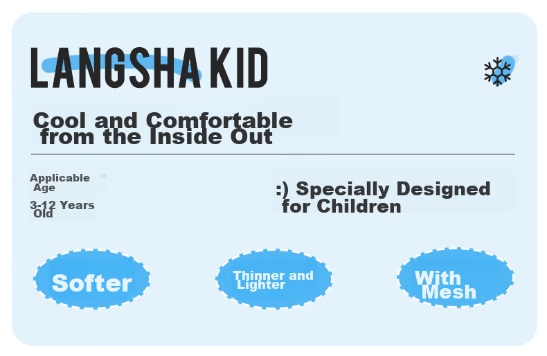 LangSha Children's Underwear, Boys' Summer Thin Mesh Ice Silk Antibacterial Breathable Boxer Briefs, Boys' Mid to Big Kids' Boxer Shorts 1