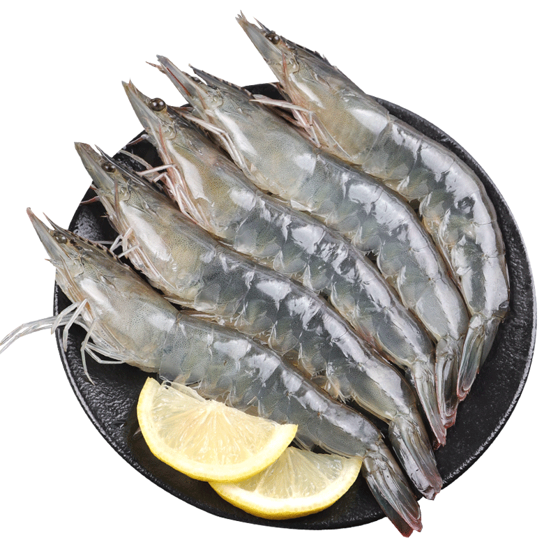 卖鱼郎先生青岛盐冻大虾净重3.6斤 20-25只/斤 白虾基围虾生鲜 虾类