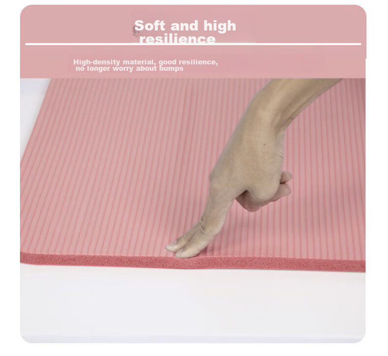 Li-Ning Yoga Mat, Non-Slip, Soundproof, Shock-Absorbing, Dance Mat, Children's Practice Mat, Thickened, Widened, Long Carpet, Specialized Floor Mat 8