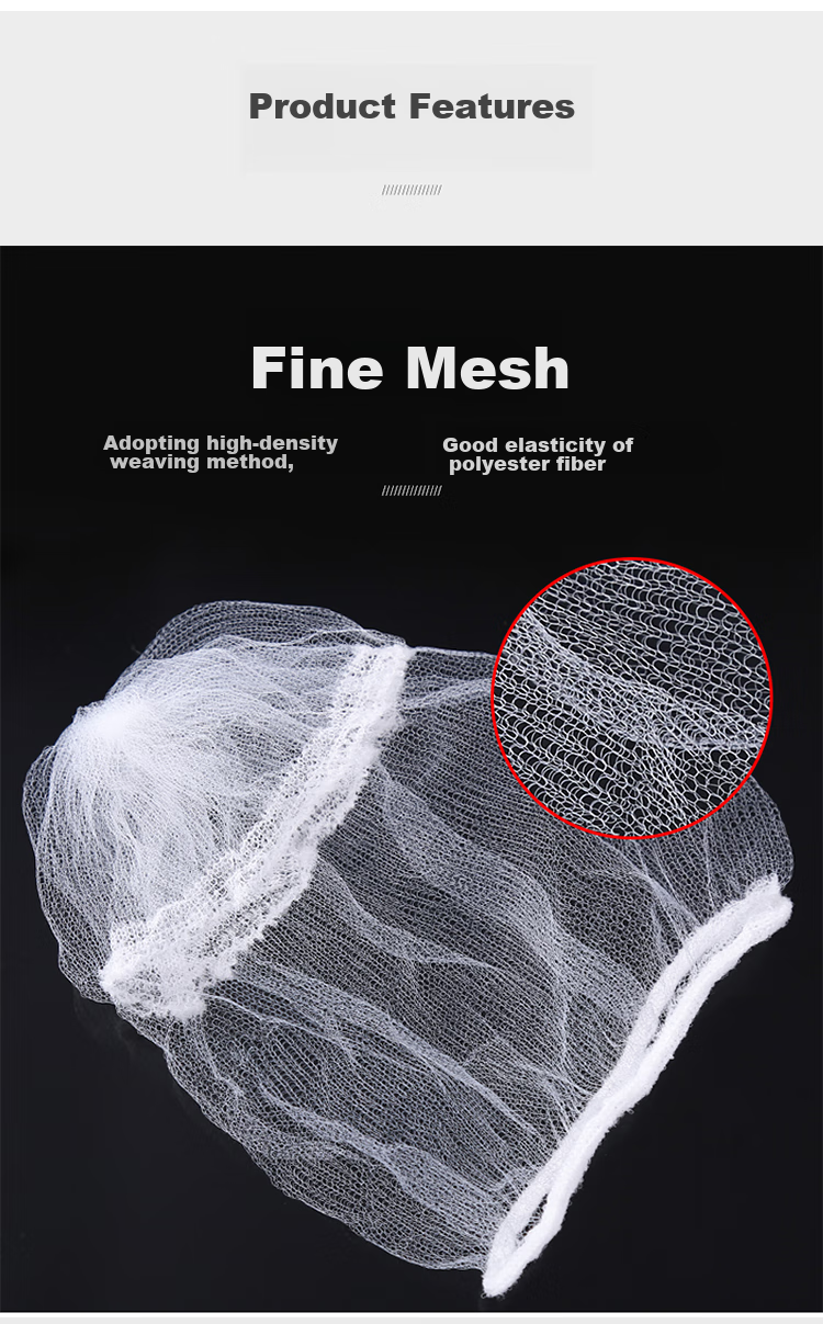 Yagao Kitchen Sink Strainer, 200 Pieces, Drain Filter Bag, Anti-Clogging Mesh Sieve for Sink And Drai 2