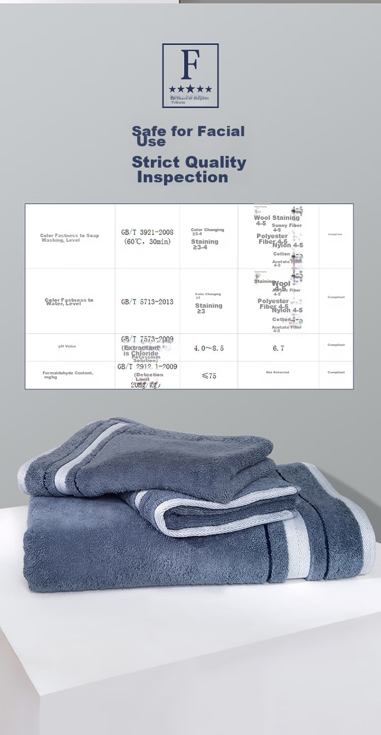 FUANNA Home Textiles, Towel And Bath Towel Three-Piece Set, Long-Staple Cotton, Soft And Absorbent, Suitable for Men And Wome 10