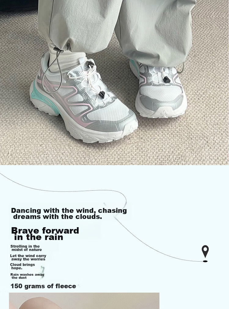 CAMEL Trail Running Shoes for Men And Women, Outdoor Non-Slip Breathable Hiking Mountain Climbing Shoes 6