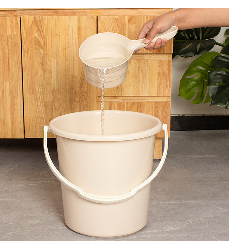 Fuaijia Plastic Bucket, Foot Washing Bucket, Foot Soaking Bucket, Laundry And Car Washing Bucket, Bathing Bucket, Thickened Water Bucket, Mop Bucket, 22L, Blue 11