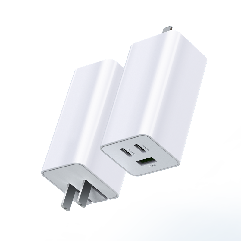 BIAZE 65W Gallium Nitride Charger, Type-C Multi-Port PD Fast Charging Head, USB Compatible with Apple IPhone 18/17/16/15, Huawei, DJI, MacBook Pro Laptops