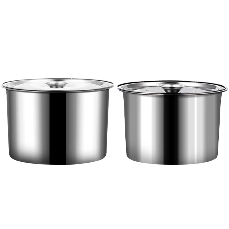 BJ Seasoning Container Set of 2 Stainless Steel Bowls with Lids, Spice Jars, Oil Strainer, Chili Oil Container
