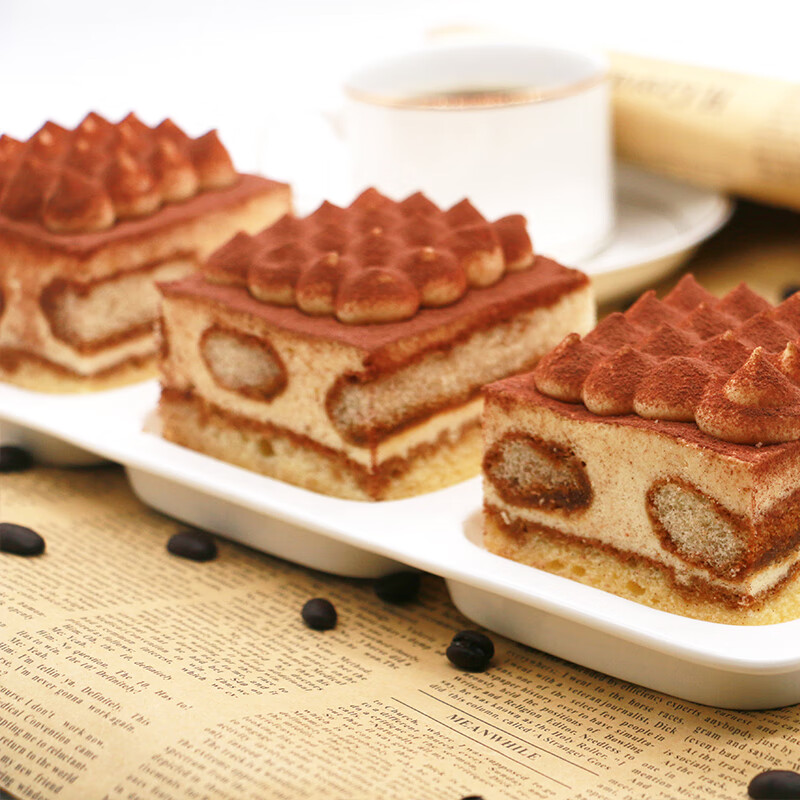 中粮香雪 提拉米苏蛋糕动物奶油 聚会休闲下午茶网红糕点生日蛋糕990g