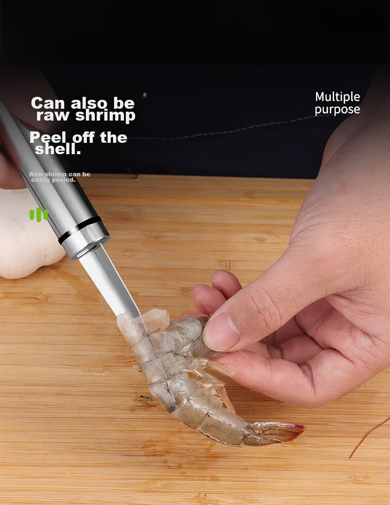 BJ 304 Stainless Steel Shrimp Deveiner Tool, Double-Ended Shrimp Deveiner Knife, Longan Pit Remover, Prawn Deveining Knife 9